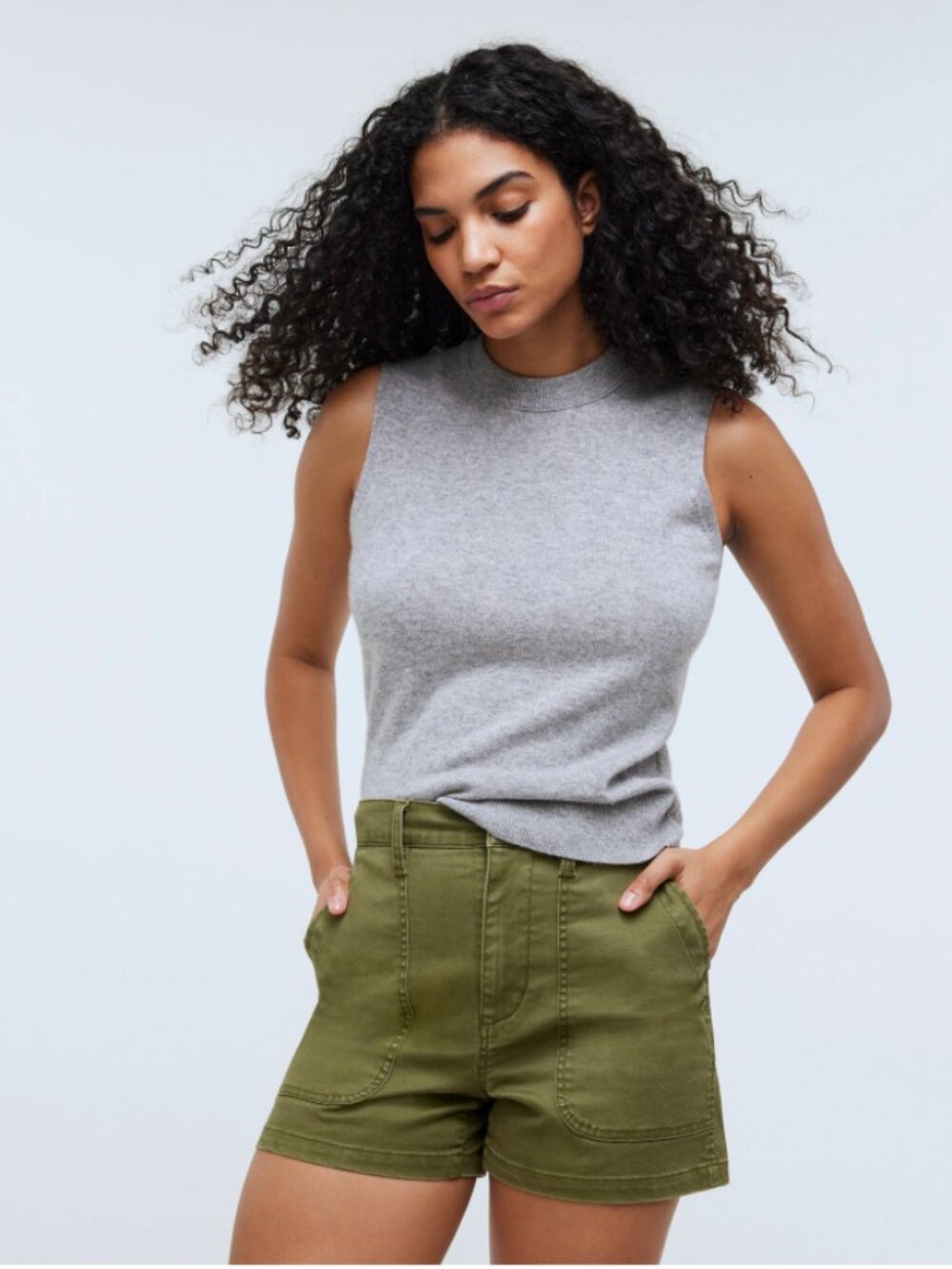Madewell The Perfect Vintage Fatigue Short Size 25